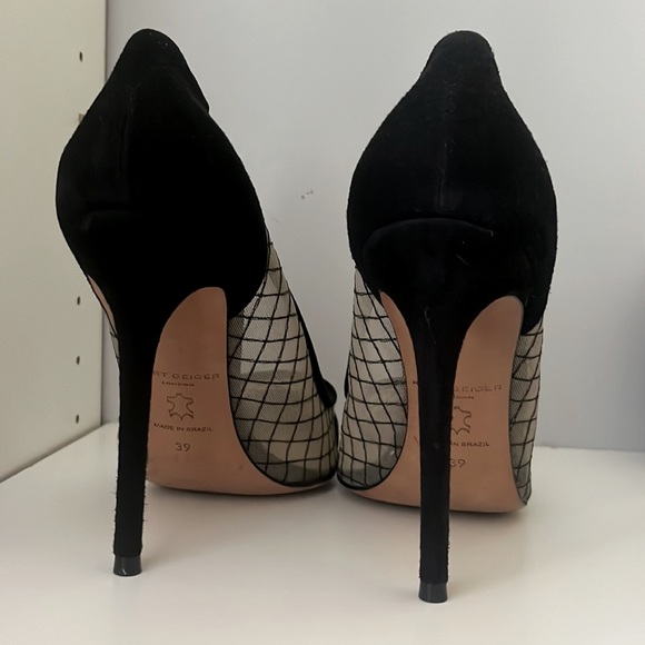 Sold Out! Kurt Geiger Sharkie Black High Heels - Picture 9 of 13